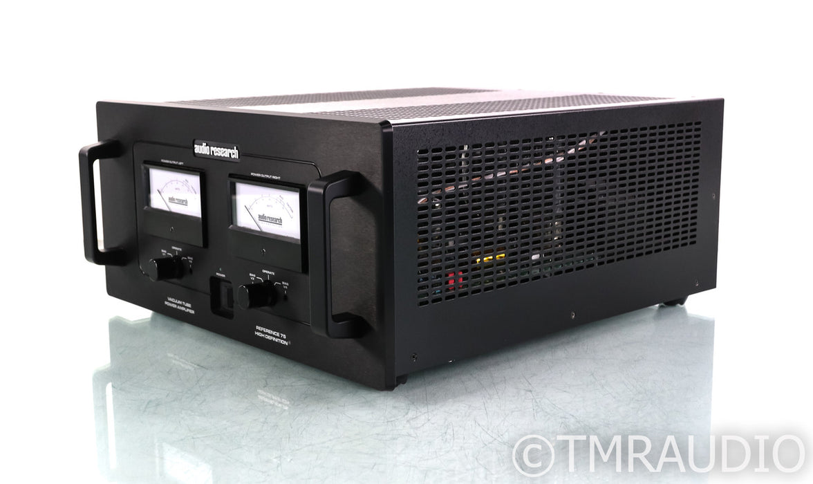 Audio Research Reference 75 Stereo Tube Power Amplifier; Ref 75; Black