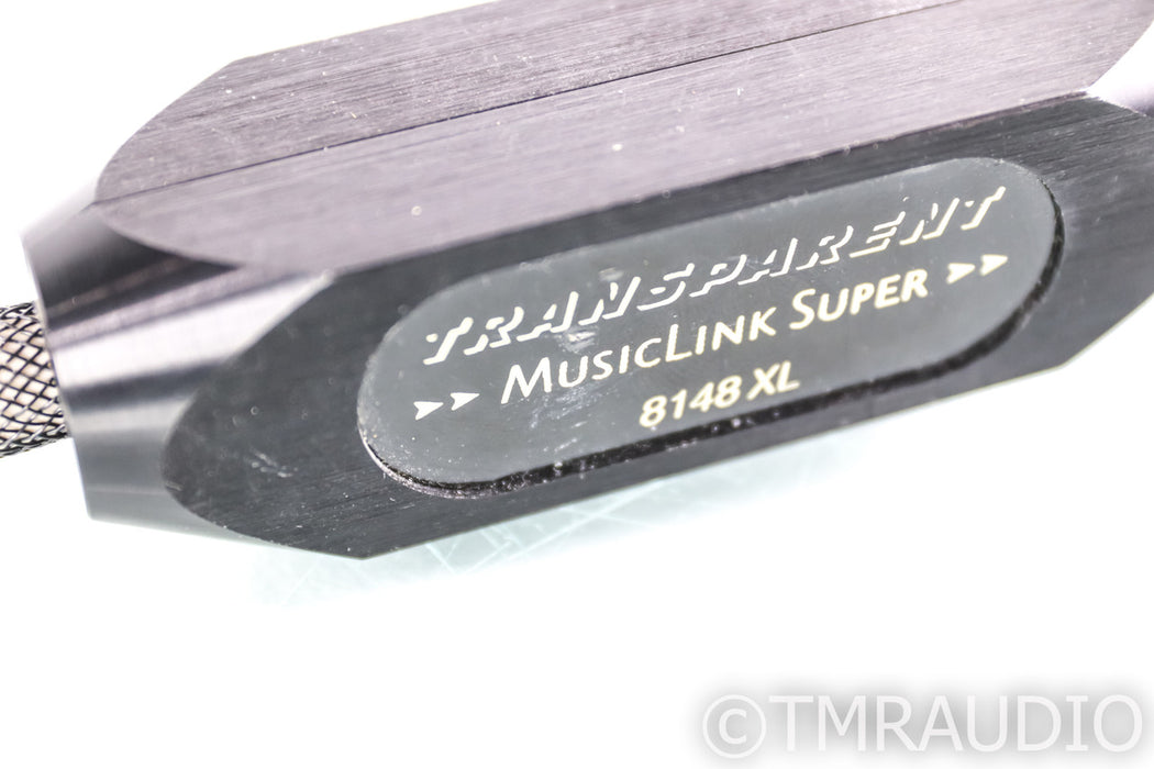 Transparent Audio MusicLink Super 8148 XL RCA Cables; 1m Pair