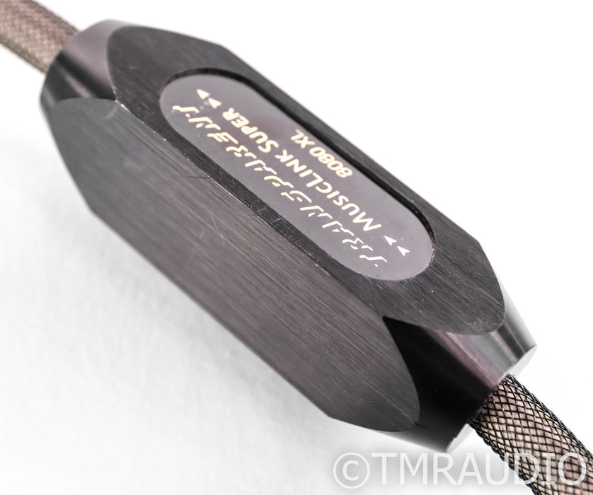 Transparent Audio MusicLink Super 8080 XL RCA Cables; 1m Pair