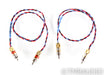 KimberKabke PBJ RCA Cables; 0.5m Pair Interconnects