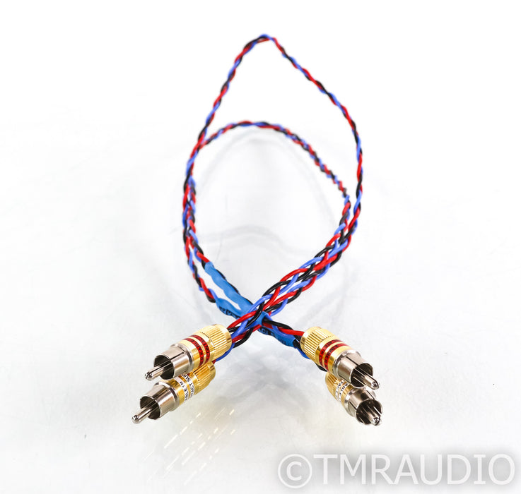 KimberKabke PBJ RCA Cables; 0.5m Pair Interconnects