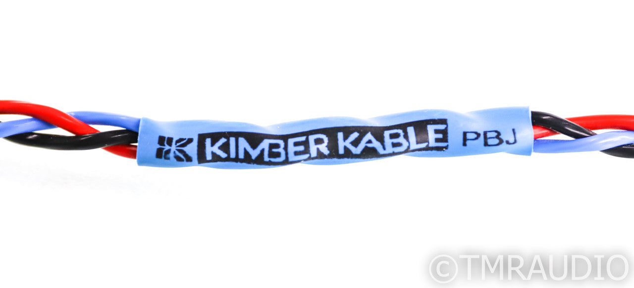 KimberKabke PBJ RCA Cables; 0.5m Pair Interconnects