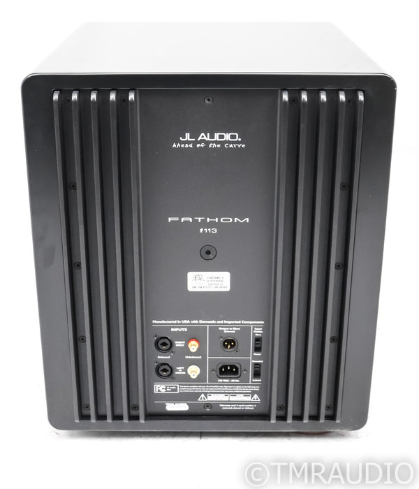 JL Audio Fathom f113 13.5" Powered Subwoofer; F-113 v1; Gloss Black