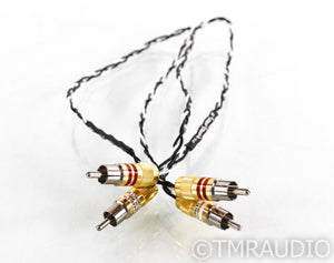 Kimber Kable Silver Streak RCA Cables; 0.5m Pair Interconnects