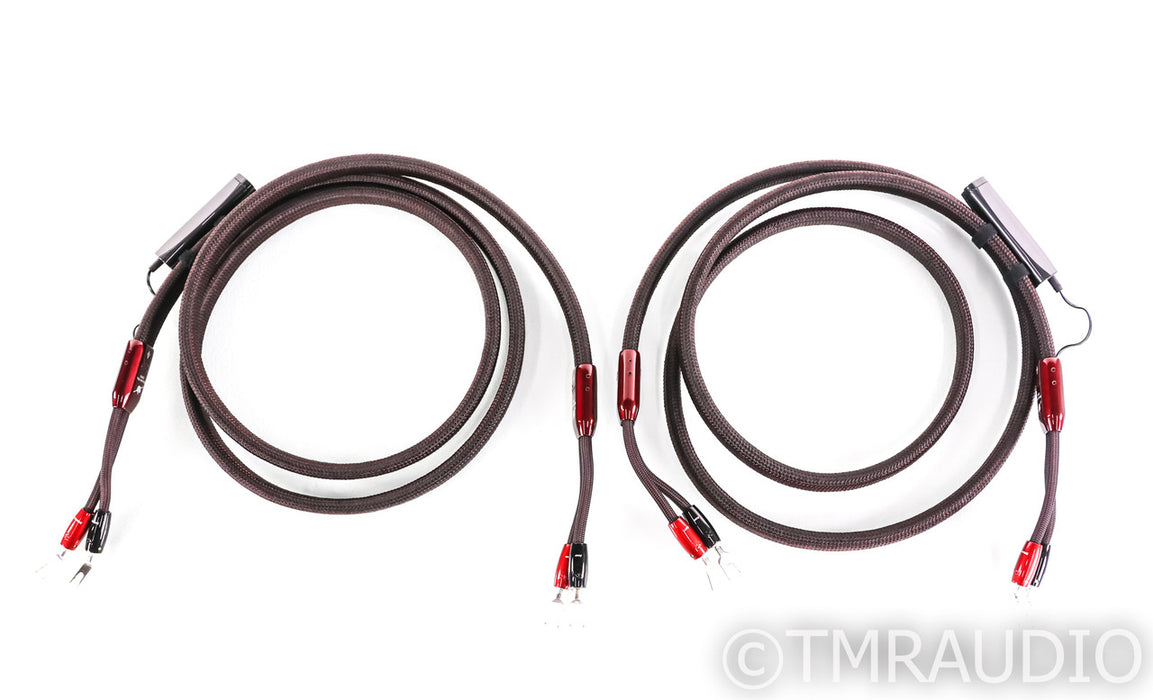 AudioQuest William Tell Speaker Cables; 8ft Pair; 72v DBS
