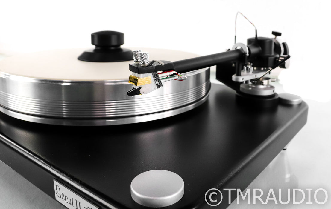 VPI Scout II Turntable; Soundsmith Paua II MI Cartridge; Gingko Dustcover