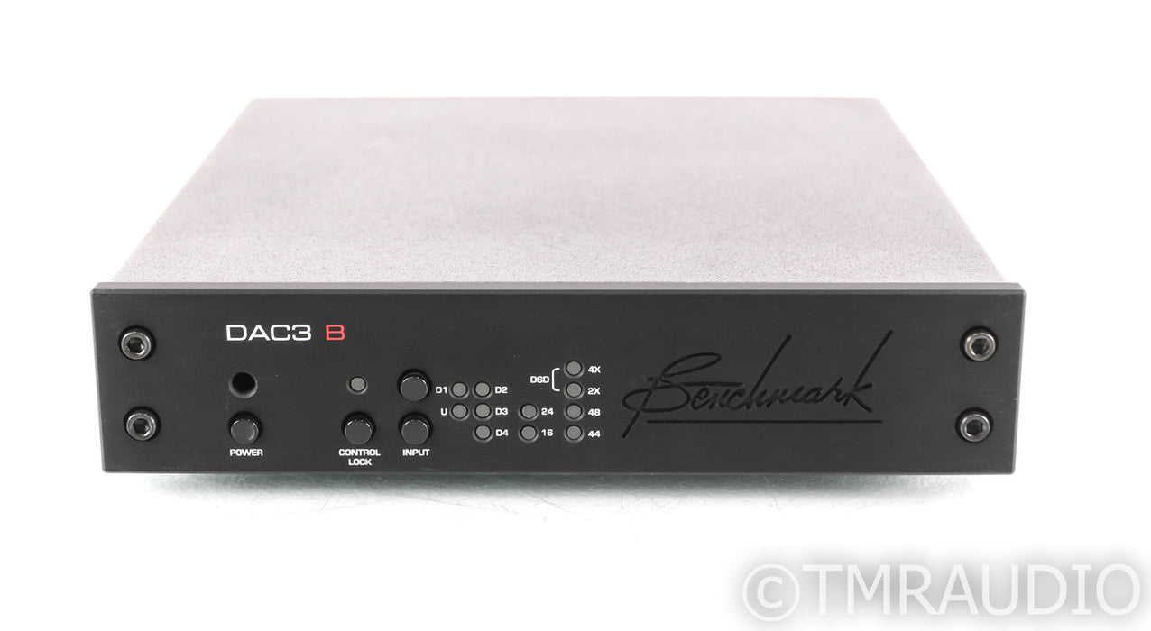 Benchmark DAC3 B DAC; D/A Converter; Black; Remote