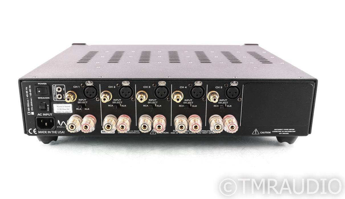 Wyred 4 Sound Mini MC5 Five Channel Power Amplifier; MMC-5