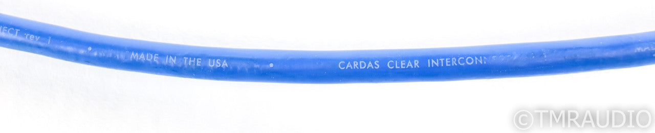 Cardas Clear rev 1 XLR Cables; 1m Pair Balanced Interconnects