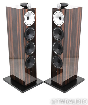 B&W 702 Signature Floorstanding Speakers; Datuk Gloss Pair