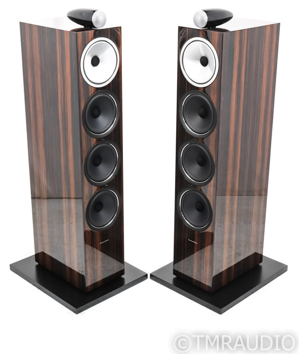 B&W 702 Signature Floorstanding Speakers; Datuk Gloss Pair