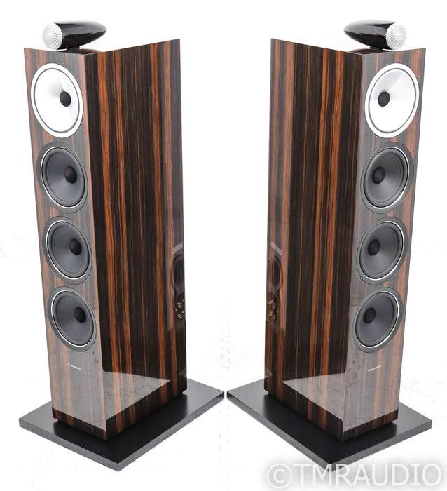 B&W 702 Signature Floorstanding Speakers; Datuk Gloss Pair