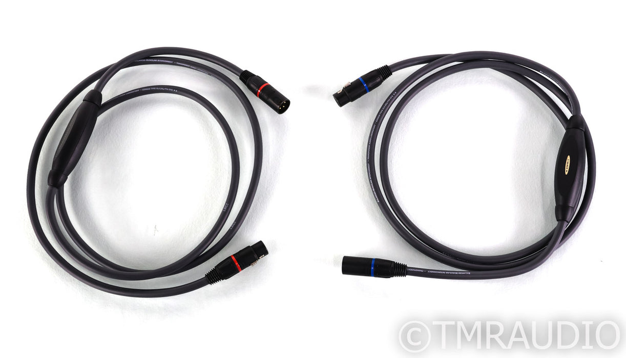 Transparent Audio Plus Balanced MusicLink XLR Cables; 2m Pair Interconnects