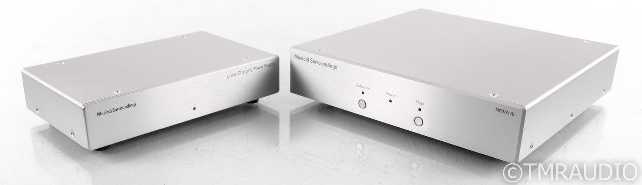 Musical Surroundings Nova III MM / MC Phono Preamplifier; Linear Power Supply