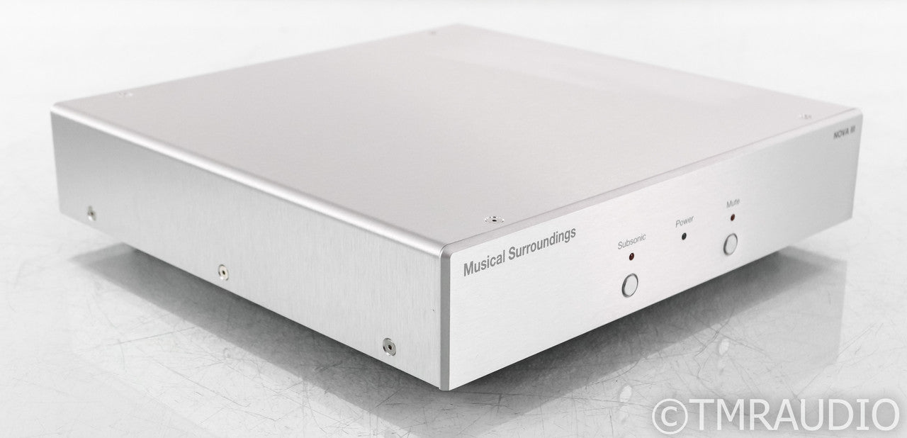 Musical Surroundings Nova III MM / MC Phono Preamplifier; Linear Power Supply