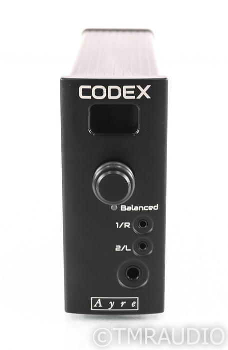Ayre Codex DAC / Headphone Amplifier; D/A Converter