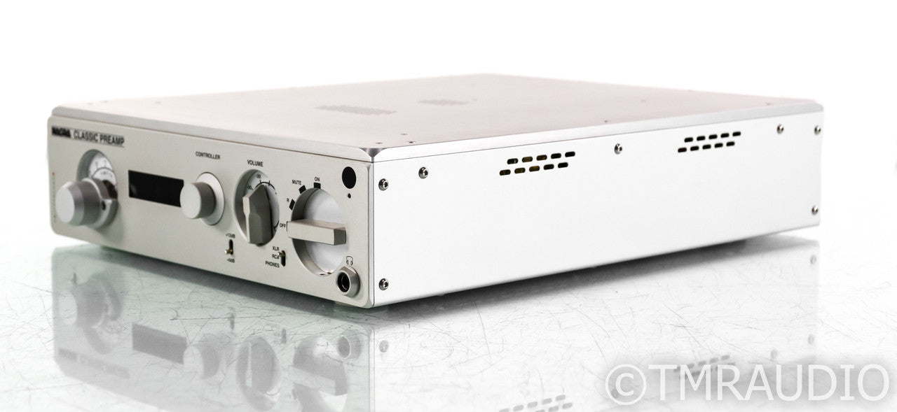 Nagra Classic Preamp Stereo Tube Preamplifier; Remote; Silver