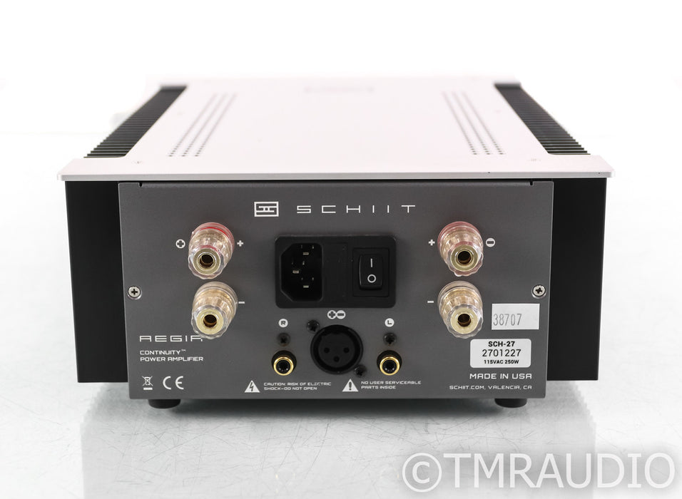 Schiit Aegir Stereo Power Amplifier; Silver