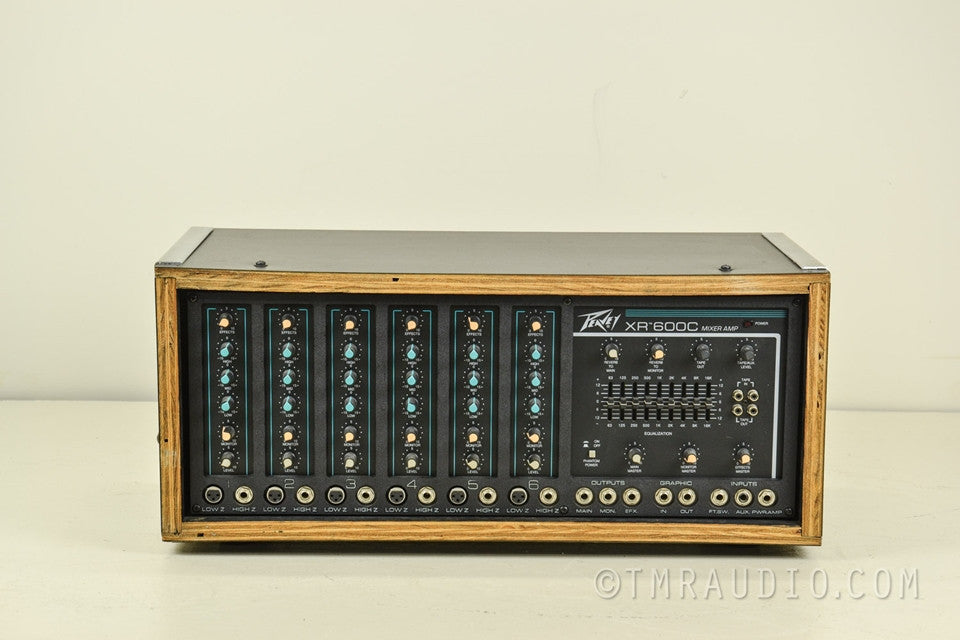 Peavey XR-600c Mixer / Amplifier Series 400BH
