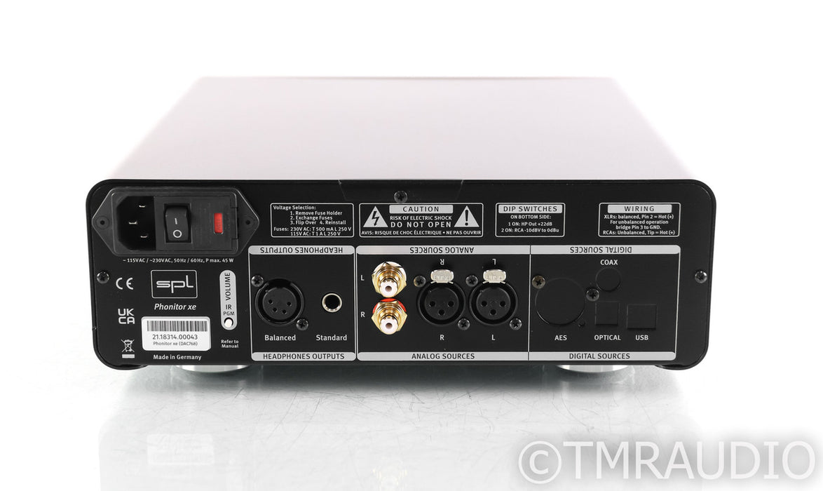 SPL Phonitor xe Headphone Amplifier; Silver (Open Box)