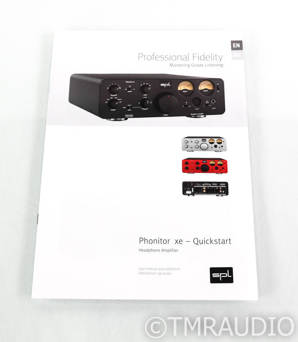 SPL Phonitor xe Headphone Amplifier; Silver (Open Box)