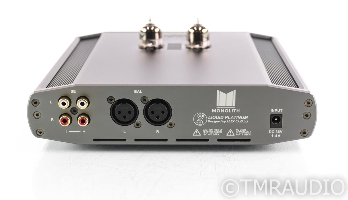 Monoprice Monolith Liquid Platinum Tube Headphone Amplifier; Alex Cavalli (SOLD)