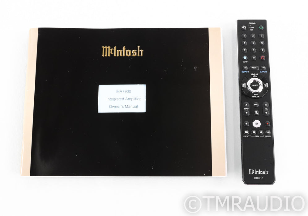 McIntosh MA7900 Stereo Integrated Amplifier; MA-7900; Remote; MM / MC Phono; USB