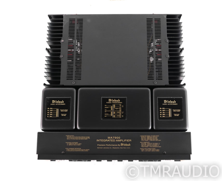 McIntosh MA7900 Stereo Integrated Amplifier; MA-7900; Remote; MM / MC Phono; USB