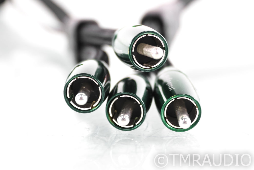 AudioQuest Yosemite RCA Cables; 1.2m Pair Interconnects; 72v DBS (Open Box)