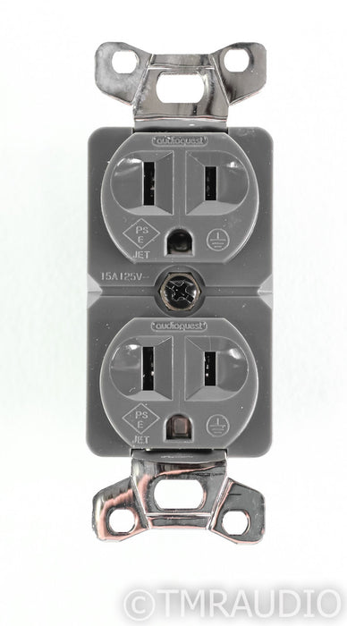 AudioQuest NRG Edison 15 AC Duplex Wall Outlet; Low Z (Open Box)