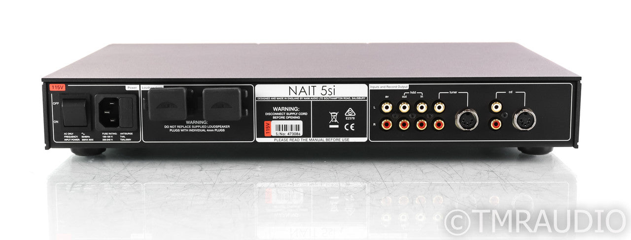 Naim Nait 5si Stereo Integrated Amplifier; 5-si; Remote (Open Box)
