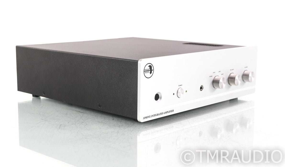 Rogue Audio Sphinx v2 Stereo Tube Integrated Amplifier; Remote; Silver