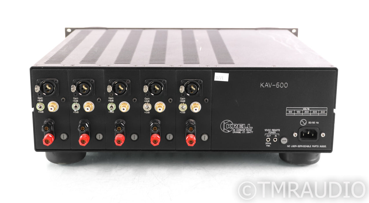 Krell KAV-500 5 Channel Power Amplifier; KAV500