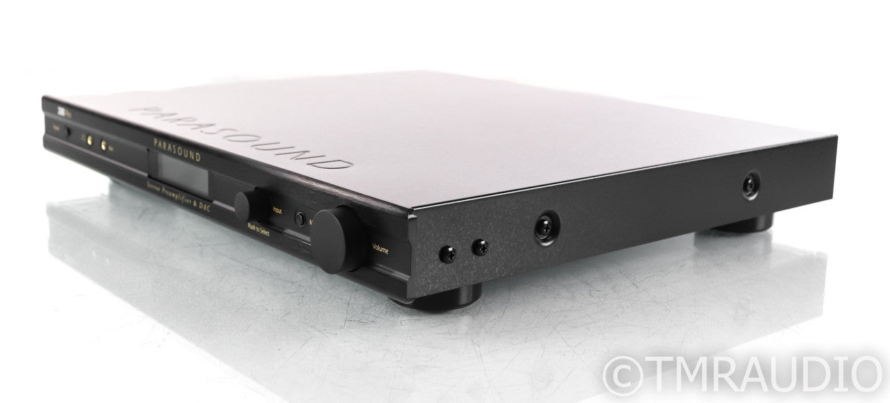 Parasound 200 Pre 2.1 Channel Preamplifier / DAC; MM / MC Phono; USB; Remote