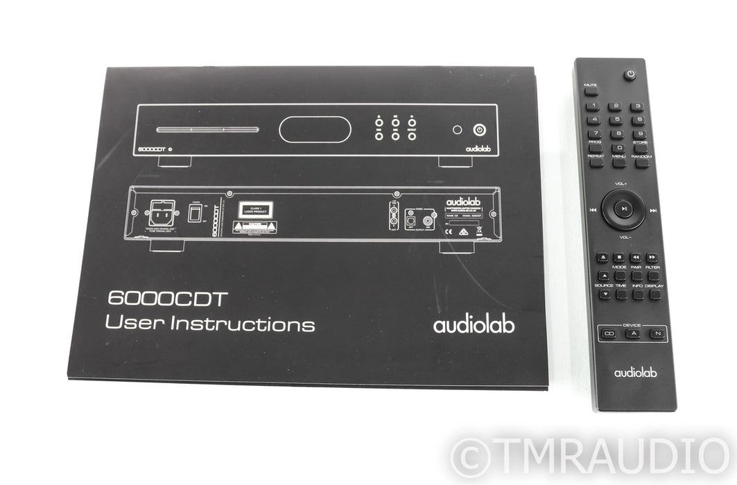 Audiolab CDT6000 CD Transport; CDT-6000; Remote