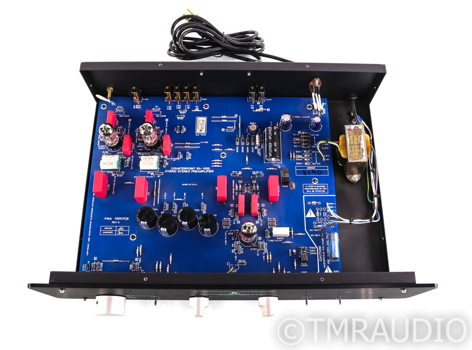 Counterpoint Electronics SA-1000 Tube Hybrid Stereo Preamplifier; MM Phono