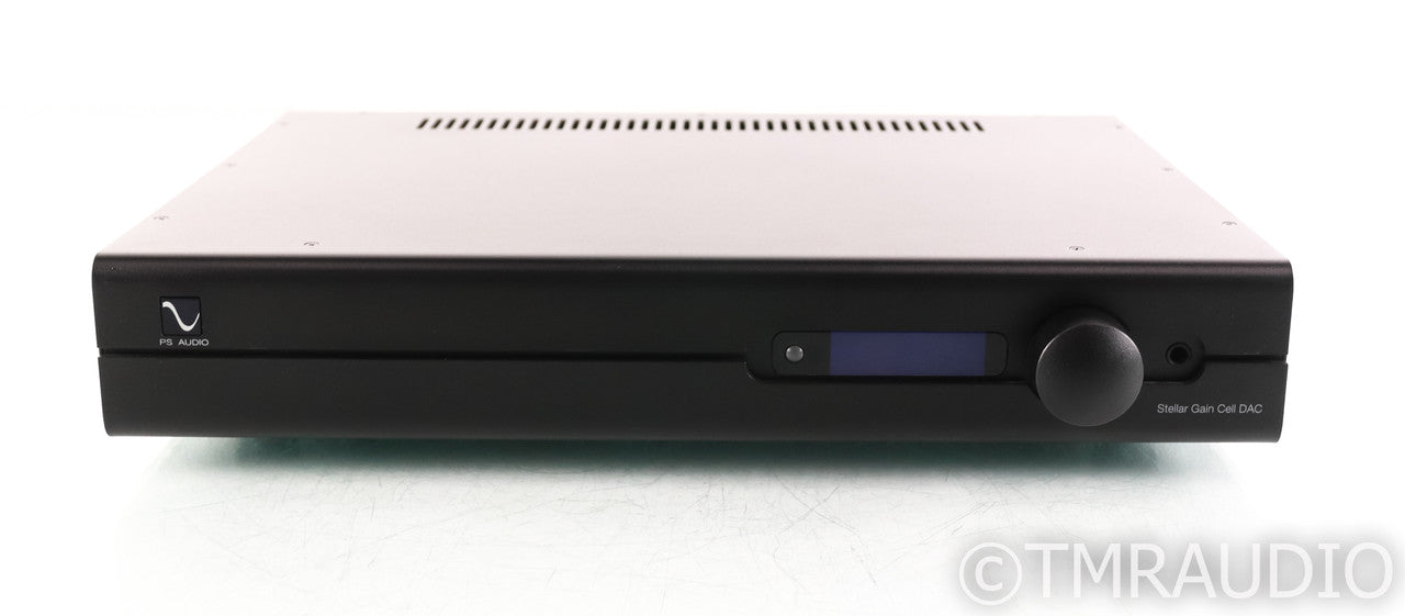 PS Audio Stellar GainCell DAC / Preamplifier; Gain Cell; Remote; USB; Black (Used)