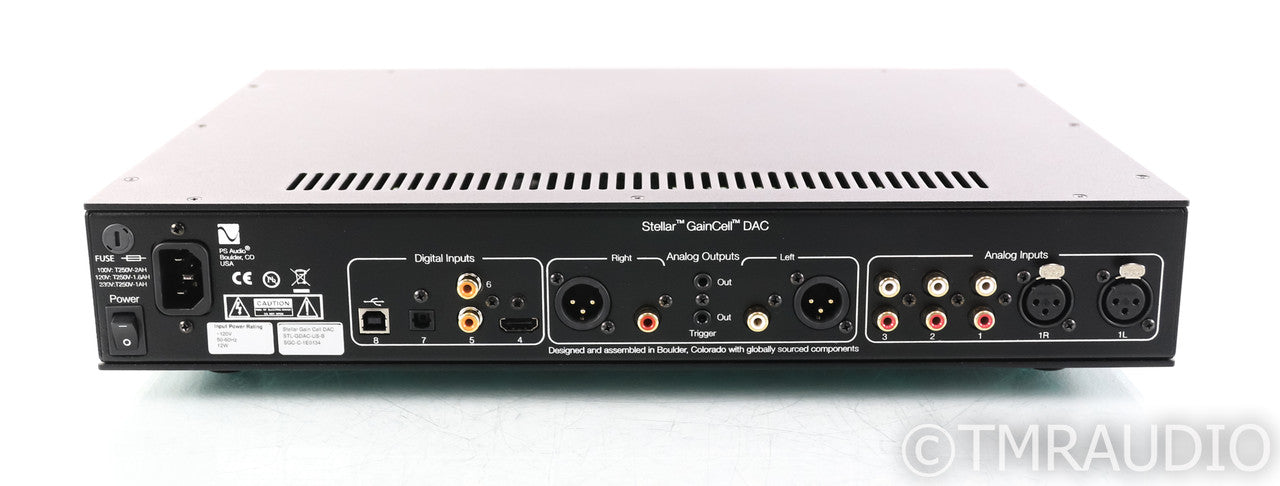 PS Audio Stellar GainCell DAC / Preamplifier; Gain Cell; D/A Converter (Used)