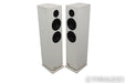 Rosso Fiorentino Elba Floorstanding Speakers; White Pair
