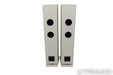 Rosso Fiorentino Elba Floorstanding Speakers; White Pair