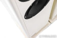 Rosso Fiorentino Elba Floorstanding Speakers; White Pair