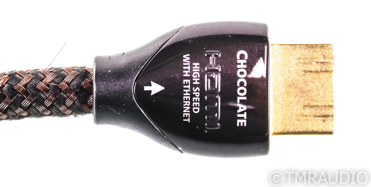 AudioQuest Chocolate HDMI Cable; 2m Digital Interconnect; High Speed w/ Ethernet