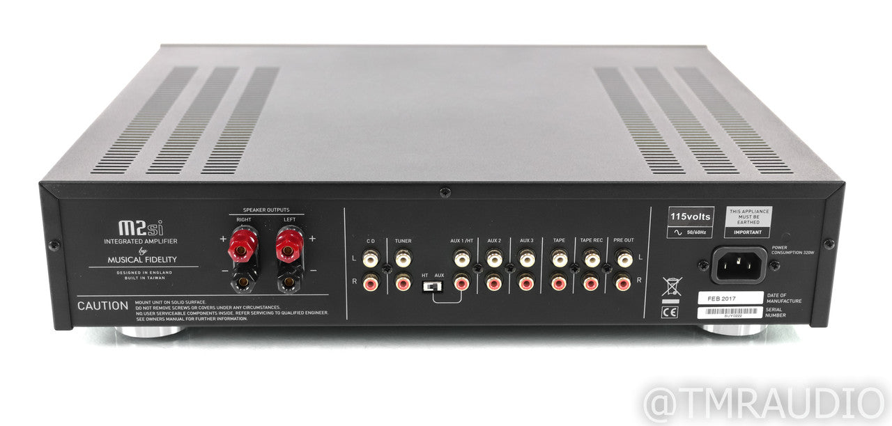 Musical Fidelity M2si Stereo Integrated Amplifier; M2-si; Black; Remote