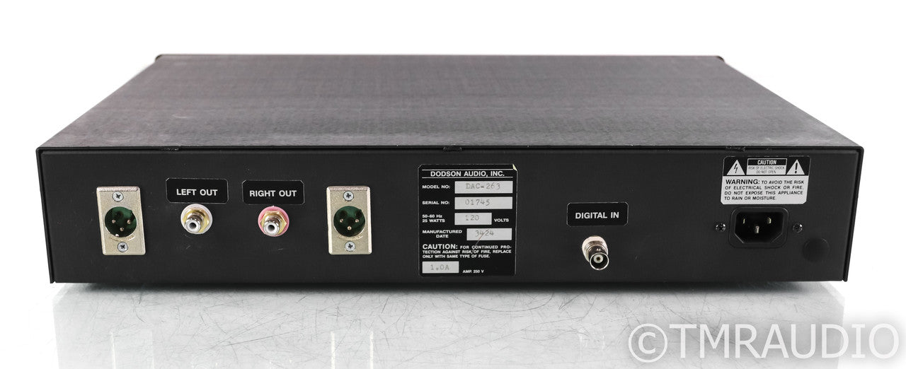 Dodson Audio Model DAC-263; D/A Converter; DAC263