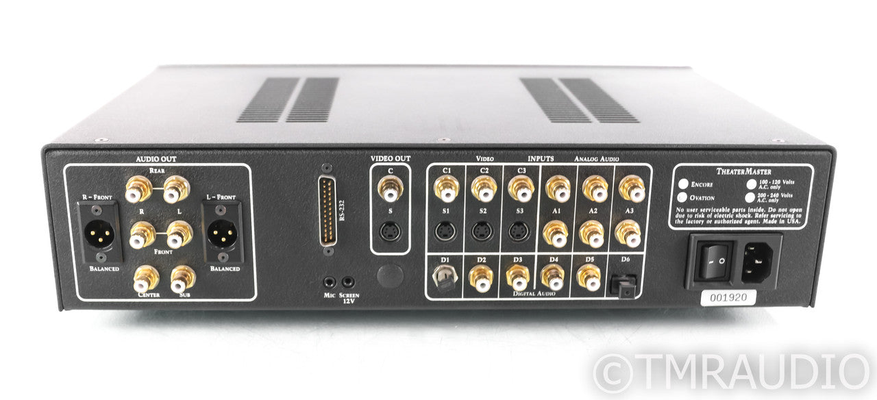 Enlightened Audio Design Theater Master Ovation 8 Stereo Processor; Preamplifier