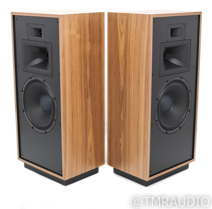Klipsch Heritage Forte IV Floorstanding Speakers; American Walnut Pair