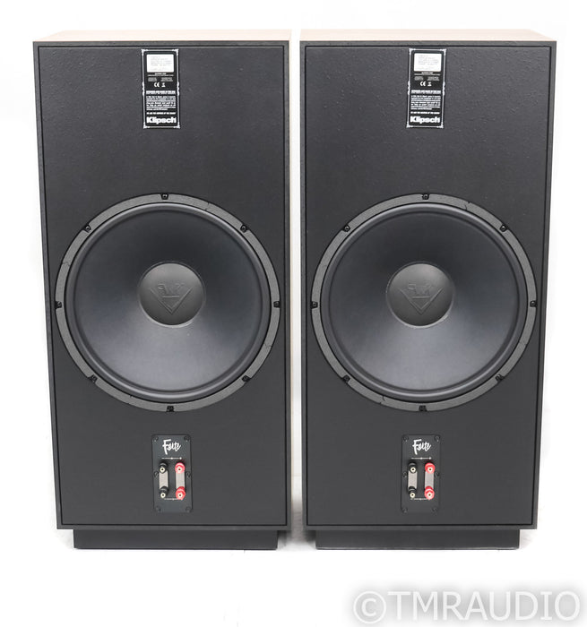 Klipsch Heritage Forte IV Floorstanding Speakers; American Walnut Pair