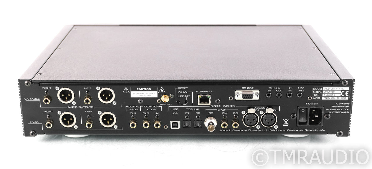 SimAudio Moon 280D DAC / MiND 2 Network Streamer; D/A Converter; Remote