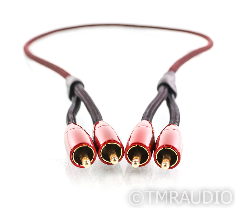 AudioQuest Golden Gate RCA Cables; 0.6m Pair Interconnects (Open Box)