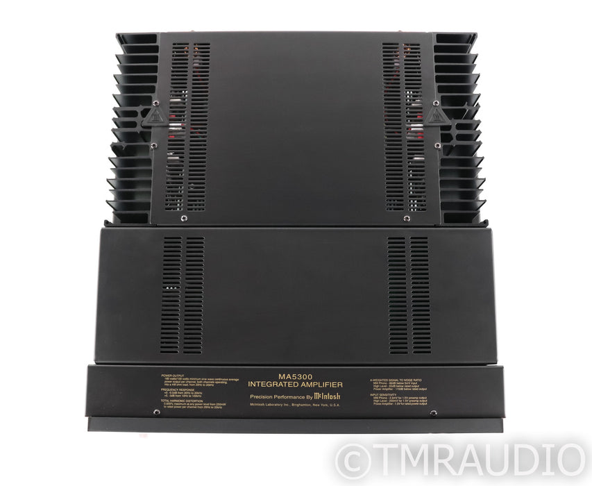 McIntosh MA5300 Stereo Integrated Amplifier; MA-5300; Remote; USB